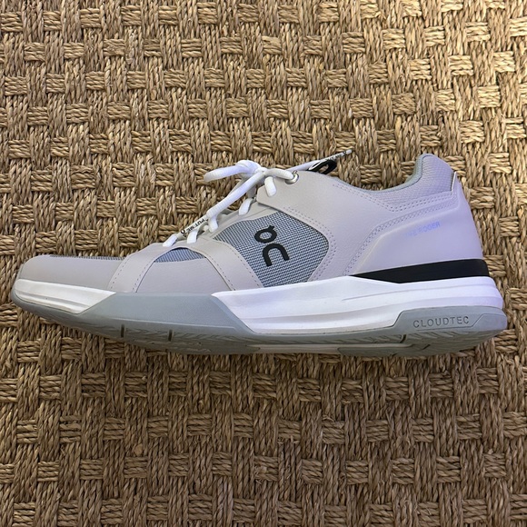 On Running Men's Sneakers - White and Gray - Picture 3 of 7